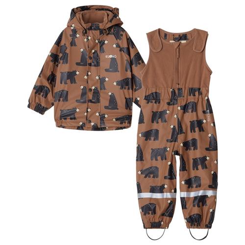 Kuling Ottawa Foret Regnsæt Black Bear 74/80 cm  Brun  74/80 cm  Unisex