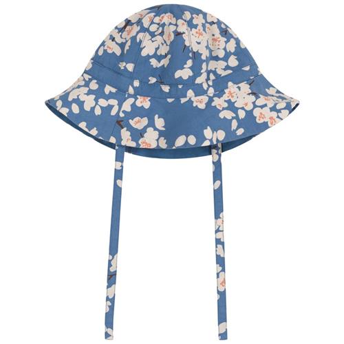 Petit Bateau Blomstret Solhat Blå 3-6 Months  Blå  3-6 måneder  kvinde