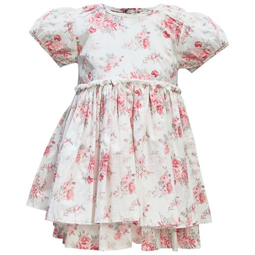 Bardot Junior Lani Mini Blomstret Kjole Wild Rose 3-6 months  Hvid  3-6 måneder  kvinde