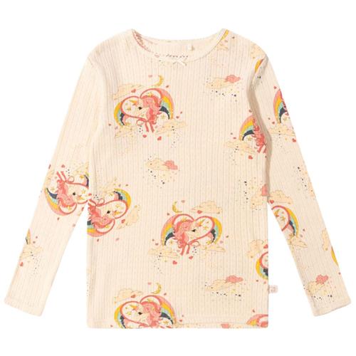 Konges Sløjd Minnie Glitter Blouse Gots - Horn Stars 7-8 Y  Lyserød  7-8 år  kvinde