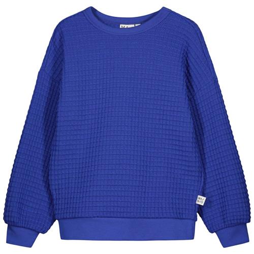 MAINIO Strikket Trøje Dazzling Blue 98/104 cm  Blå  98/104 cm  Unisex