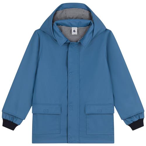 Petit Bateau Jerseyforet Regnjakke Blå 10 Y  Blå  10 år  mand