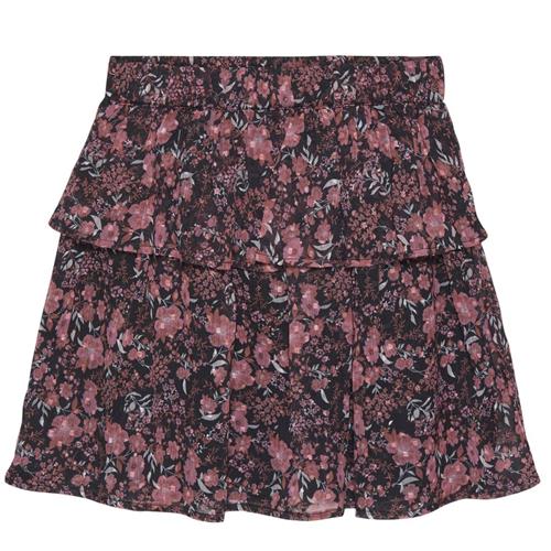 Creamie Blomstret Nederdel Lyserød 134 cm  Lyserød  134 cm  kvinde