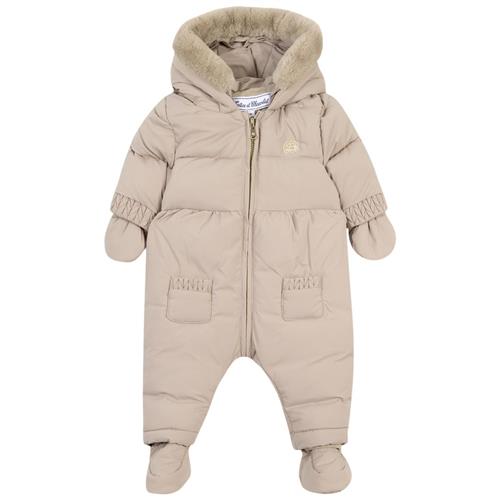 Tartine et Chocolat Onesie Taupe 3 months  Brun  3 måneder  kvinde