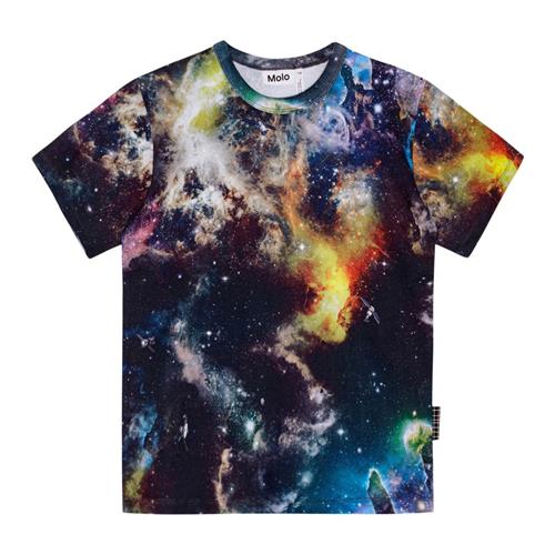 Molo GOTS Riley T-Shirt Out There 92 cm  Marineblå  92 cm  mand