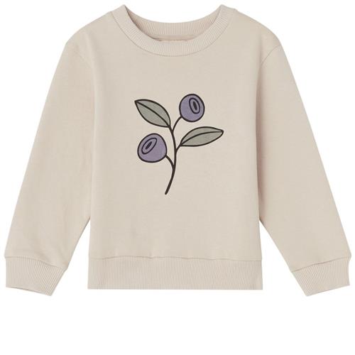 Buddy & Hope GOTS Nick Sweatshirt Blueberry 110/116 cm  Beige  110/116 cm  Unisex
