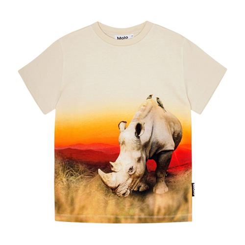 Molo GOTS Roxo T-shirt Rhino 92 cm  Creme  92 cm  mand