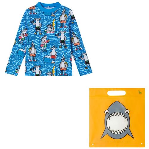 Stella McCartney Kids Mønstret UV-trøje Blå 2 Y  Blå  2 år  mand