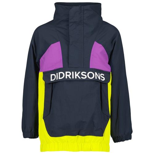 Didriksons Björnbär Anorak Tulip Purple 120 cm  Sort  120 cm  Unisex