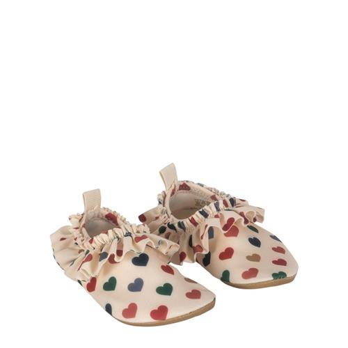 Konges Sløjd Manuca Svømmesko Coeur Coloré 32-33 EU  Beige  32-33 EU  kvinde