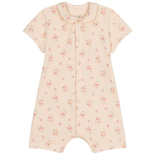 Petit Bateau Blomstret Romper Lyserød 6 Months  Hvid  6 måneder  kvinde