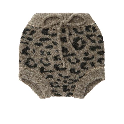 Tocoto Vintage Animal Print Knitted Mamelukker Brown 12 Months  Brun  12 måneder  Unisex