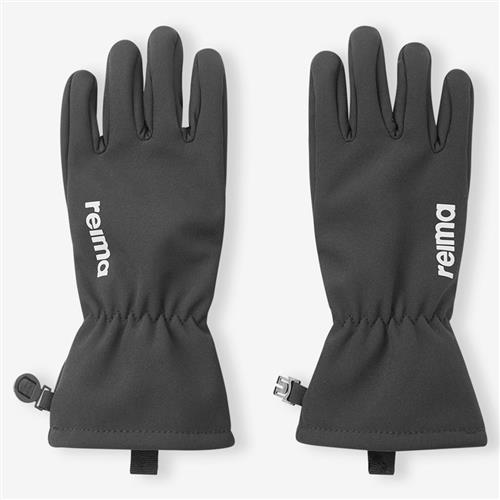Reima Tehden Softshellhandsker Sorte 1-2 Y  Sort  1-2 år  Unisex
