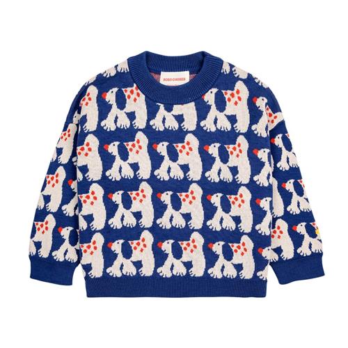 Bobo Choses Fairy Dog Strikket trøje Navyblå 2-3 Y  Marineblå  2-3 år  Unisex