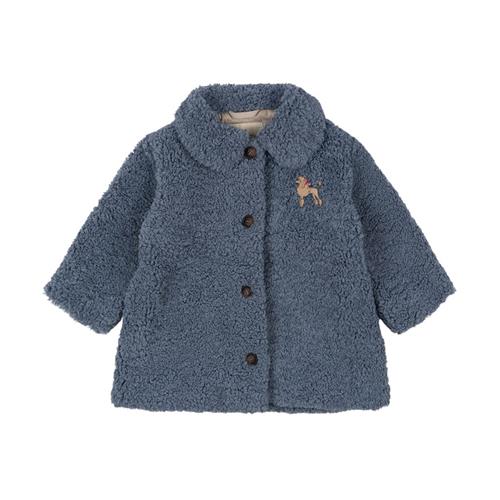 Konges Sløjd TILLIE Frakke Light Blue 18 months  Blå  18 måneder  Unisex