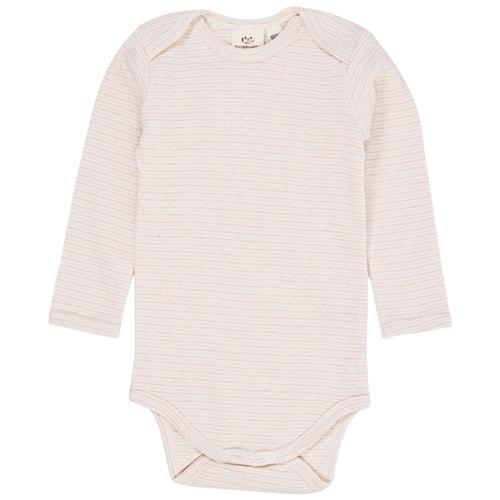Copenhagen Colors Stribet Babybody Lyserød 56 cm  Lyserød  56 cm  kvinde