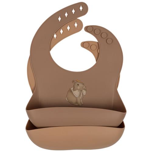 Konges Sløjd 2-pak Hagesmækker Everyday Uniform Blush Stroller      Unisex