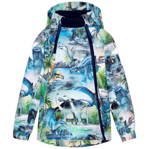Molo Hopla Jakke Dino Fantastic 92 cm  Blå  92 cm  Unisex