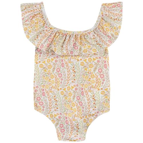 Tartine et Chocolat Blomstret Badedragt Cremefarvet 18 Months  Creme  18 måneder  kvinde