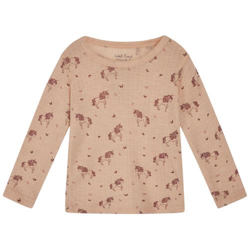 Hust&Claire Acel Langærmet T-shirt Rose Cloud 74 cm  Lyserød  74 cm  kvinde