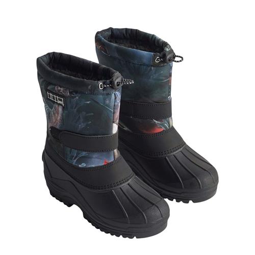 Molo Driven Vinterstøvler Dino in Space 24 EU  Sort  24 EU  mand