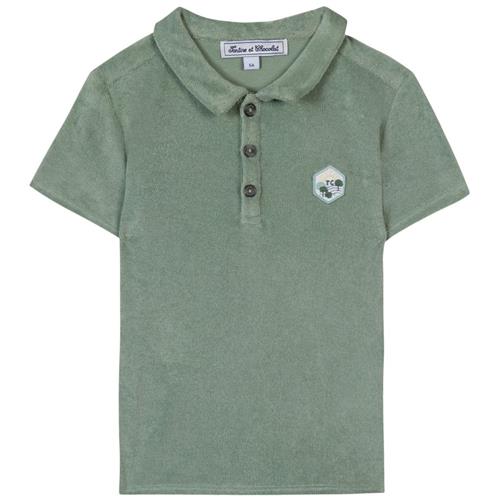 Tartine et Chocolat Logo Poloshirt Grøn 18 Months  Grøn  18 måneder  mand