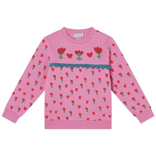 Stella McCartney Kids Blomstret Sweatshirt Lyserød 10 Y  Lyserød  10 år  kvinde