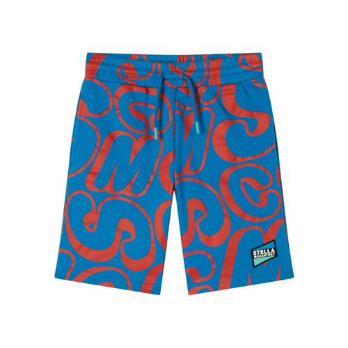 Stella McCartney Kids Mønstret Sweatshorts Blå 6 Y  Blå  6 år  mand