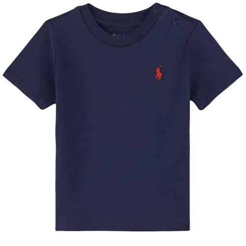 Ralph Lauren Logo T-shirt Navyblå 3 Months  Marineblå  3 måneder  mand