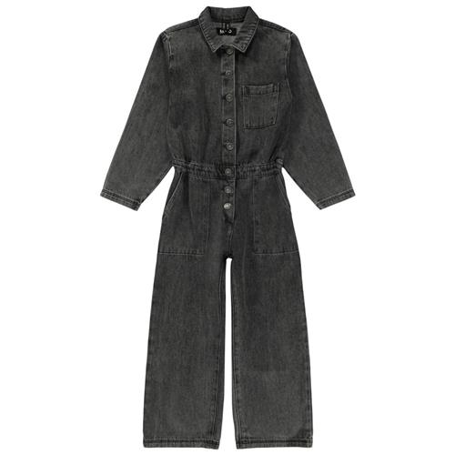Molo Angie Denimjumpsuit Washed Grey 110/116 cm  Grå  110/116 cm  kvinde