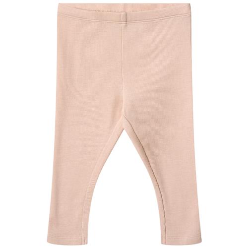 Wheat Rib Leggings Maddy Powder Powder 80 cm  Lyserød  80 cm  kvinde