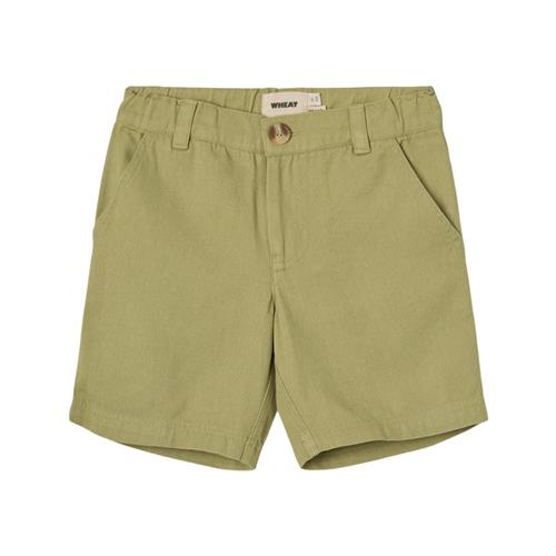 Wheat Mogens Chinoshorts Sage 122 cm  Grøn  122 cm  mand