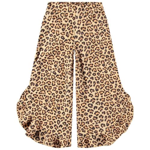 Molo Aretha Woven Pants Allover Leo 176 cm  Brun  176 cm  kvinde