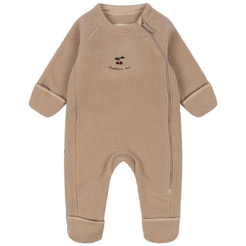 Konges Sløjd SAFA ONESIE GRS SMOKE GRAY 9 months  Grå  9 måneder  Unisex