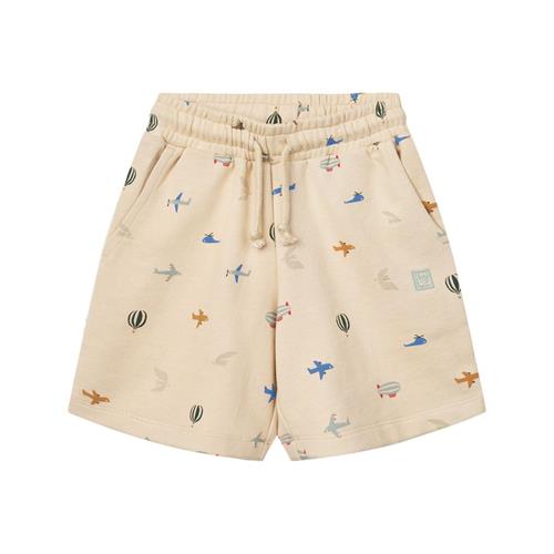 Liewood GOTS Gram Sweatshorts Aviator Ecru 92 cm  Creme  92 cm  Unisex