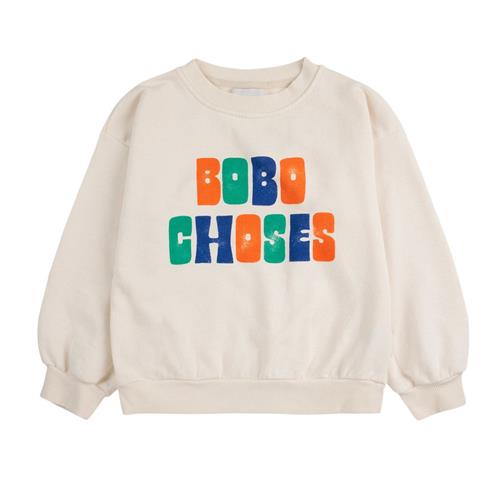 Bobo Choses Bobo Choses Multicolor Sweatshirt Off White 4-5 Y  Creme  4-5 år  mand