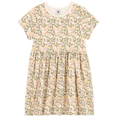 Petit Bateau Blomstret Kjole Cremefarvet 3 Y  Creme  3 år  kvinde