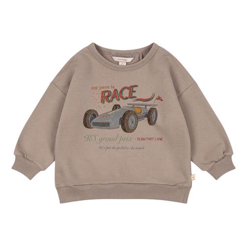 Konges Sløjd Lou Sweatshirt i Oxford Tan 12 months  Grå  12 måneder  mand