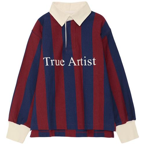 True Artist Polo T-shirt Lapis Blue 4-5 Y  Marineblå  4-5 år  Unisex
