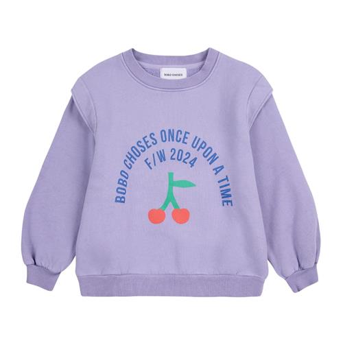 Bobo Choses Bobo Circle Sweatshirt Lavendel 2-3 Y  Lilla  2-3 år  kvinde