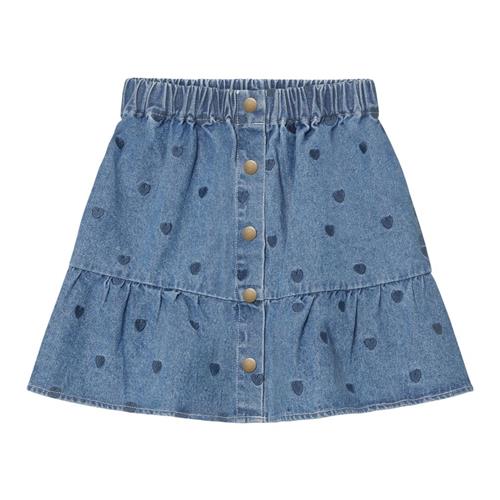 Fliink Donna Denim Nederdel Light Denim Blue 18 months  Blå  18 måneder  Unisex