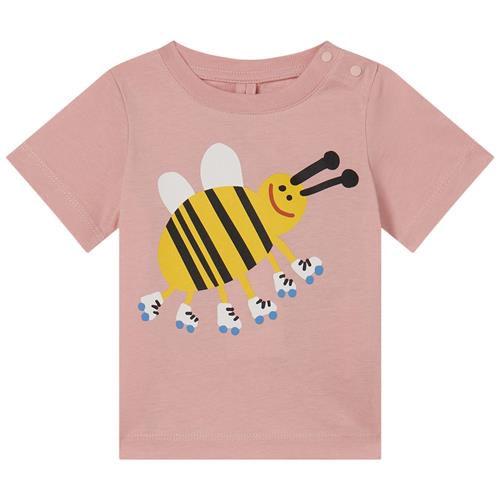 Stella McCartney Kids T-shirt Med Tryk Lyserød 6 Months  Lyserød  6 måneder  kvinde