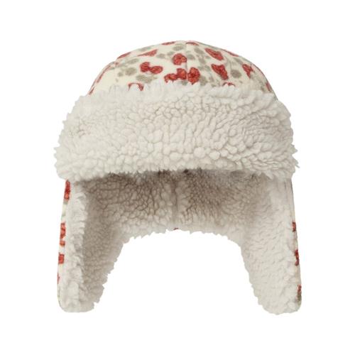 garbo&friends Blomstret Vinterhue Royal Cress 46/48 cm  Creme  46/48 cm  Unisex