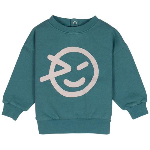 Wynken Mini Logo Sweatshirt Grøn 9 months  Grøn  9 måneder  Unisex