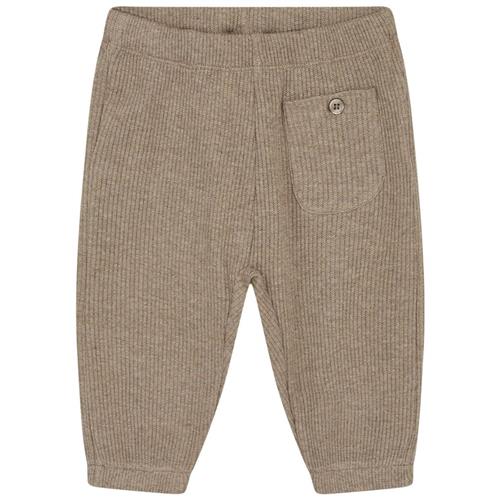 Hust&Claire GOTS Goe Joggingbukser Beaver 74 cm  Brun  74 cm  mand