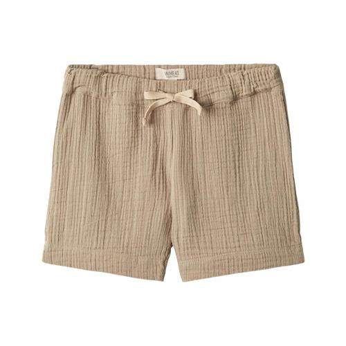 Wheat Atlasz Shorts Beige Stone 128 cm  Beige  128 cm  Unisex