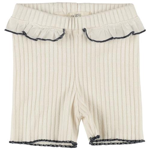 My Little Cozmo Ester Ribbet Shorts Elfenben 6 months  Creme  6 måneder  kvinde