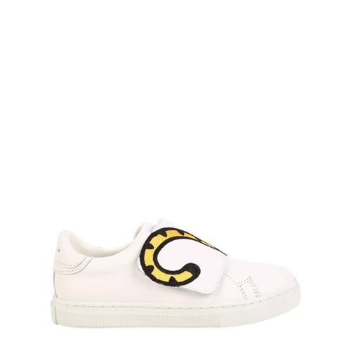Kenzo Sko Med Broderet Tiger Hvid 33 EU  Hvid  33 EU  Unisex