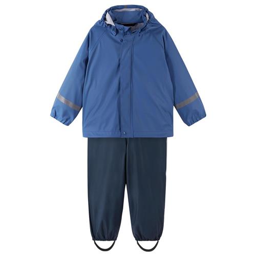 Reima Tihku Regnsæt Denim Blåt 74 cm  Blå  74 cm  Unisex