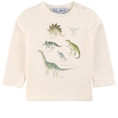 Tartine et Chocolat T-shirt Med Print Hvid 10 Y  Hvid  10 år  kvinde